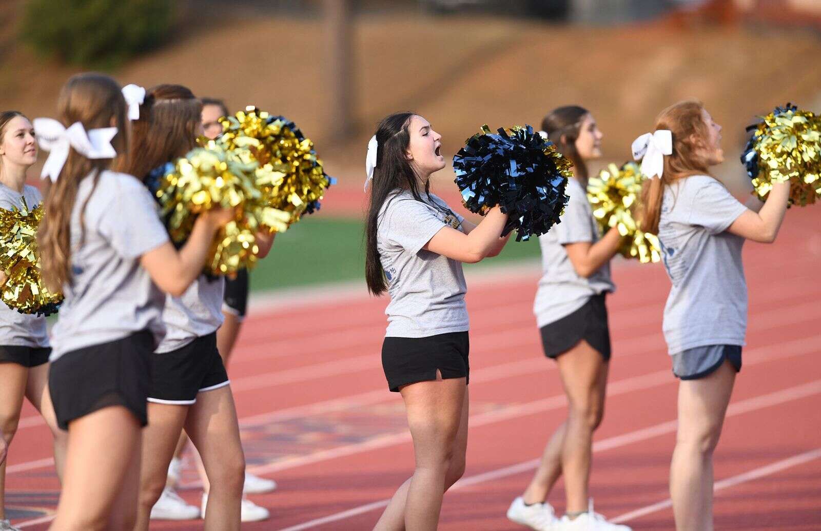 First football of the season: Nevada Union hosts Blue and Gold Scrimmage